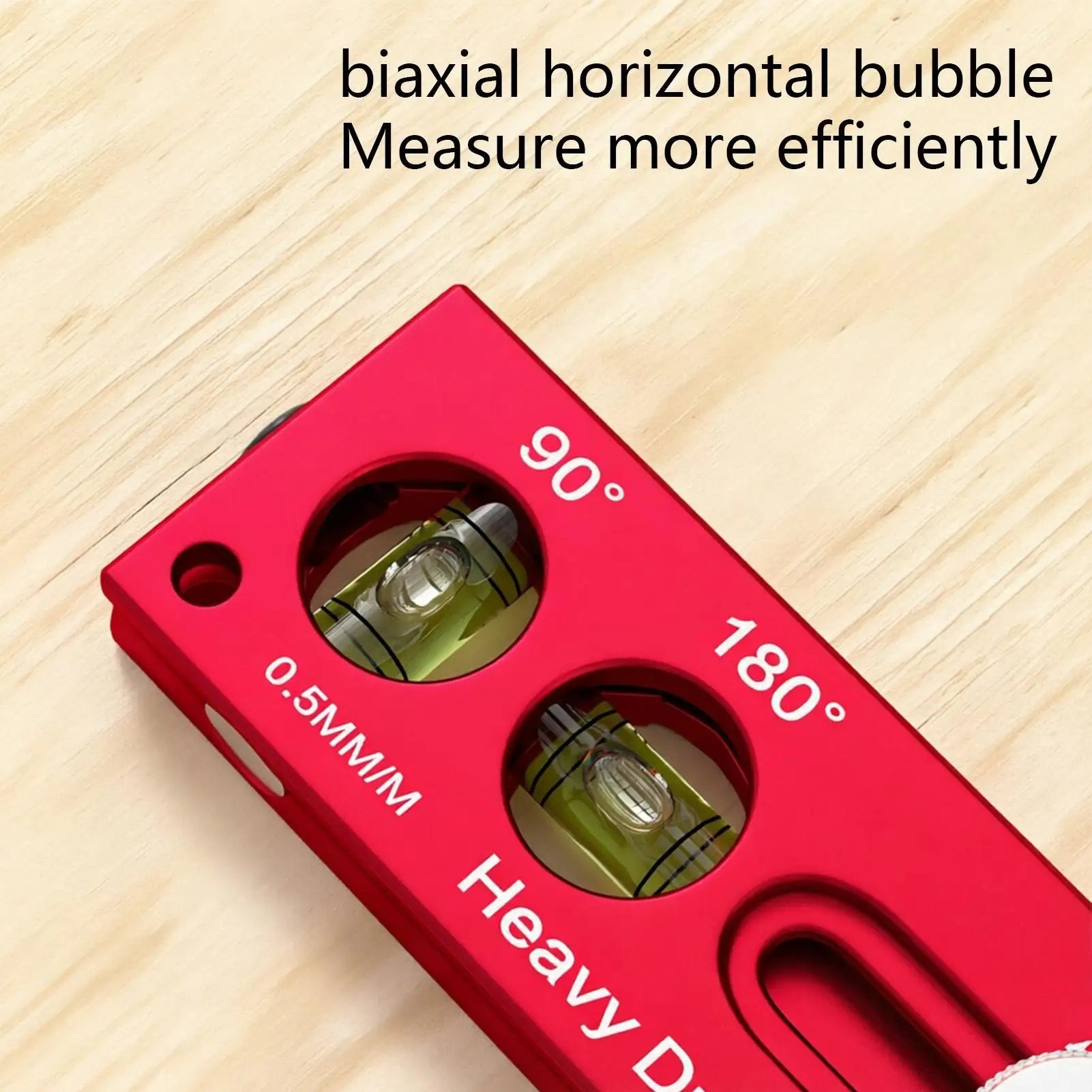 Measuring Tools for Woodworking Magnetic Horizontal Guide Carpenter Ruler with Metric and Imperial Scale for Cutting Marking