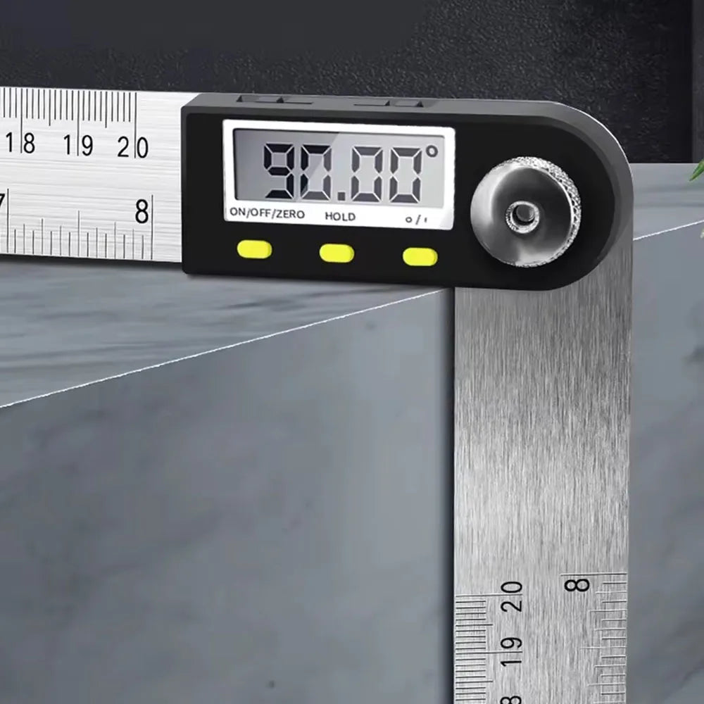 Goniometer Electronic Conveyor Meter Digital Angle Measuring Tool Multiangle Ruler Carpentry Tools Measuring Tool 360 Angle