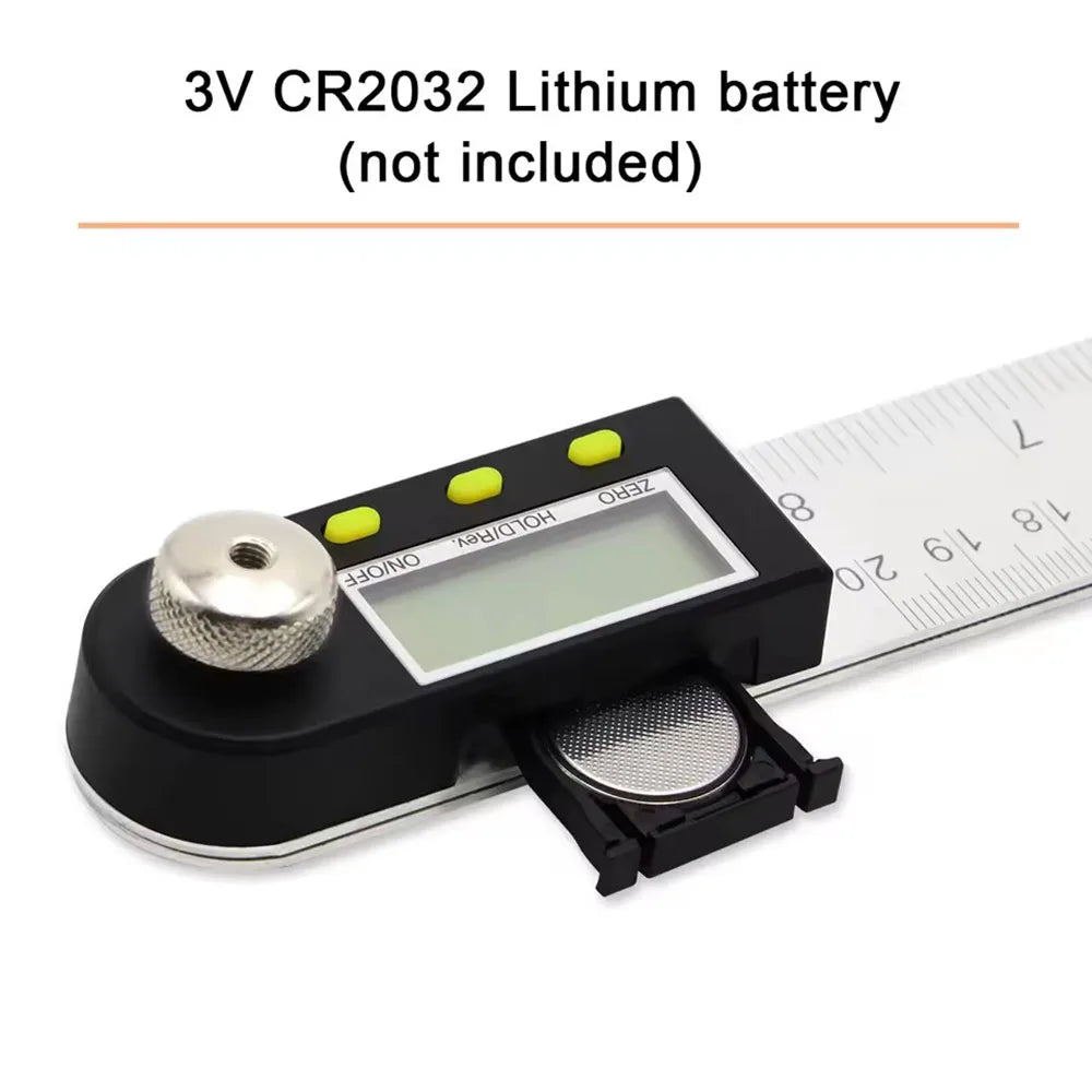 Goniometer Electronic Conveyor Meter Digital Angle Measuring Tool Multiangle Ruler Carpentry Tools Measuring Tool 360 Angle