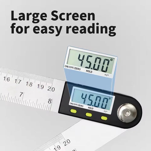 Goniometer Electronic Conveyor Meter Digital Angle Measuring Tool Multiangle Ruler Carpentry Tools Measuring Tool 360 Angle