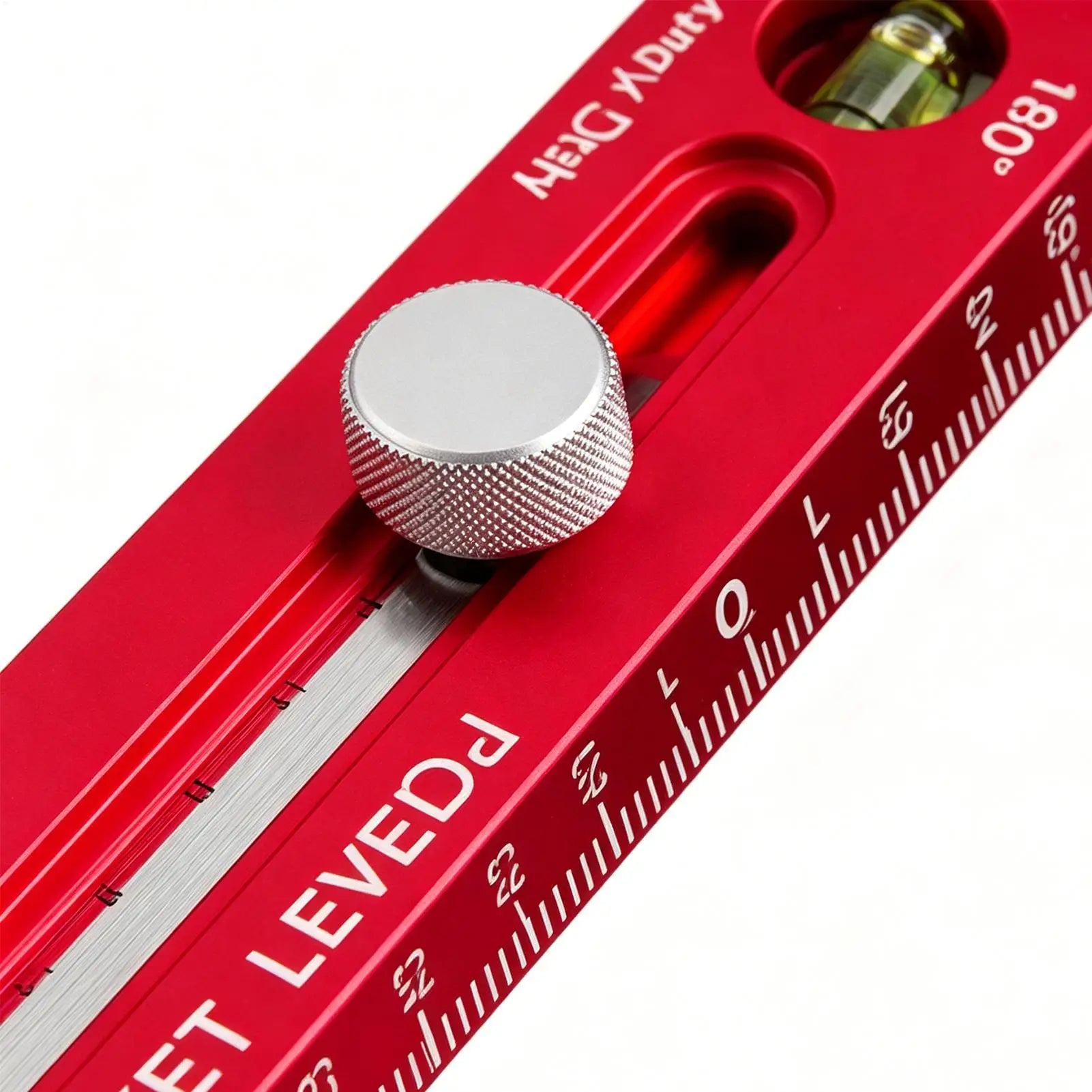 Measuring Tools for Woodworking Magnetic Horizontal Guide Carpenter Ruler with Metric and Imperial Scale for Cutting Marking